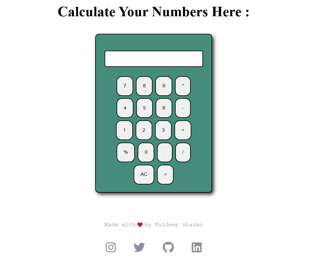 Calculator App