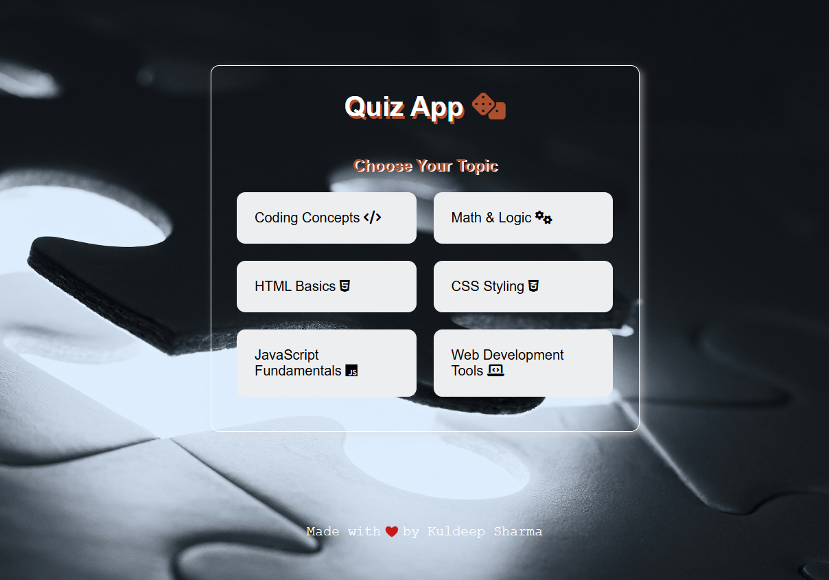 Quiz App